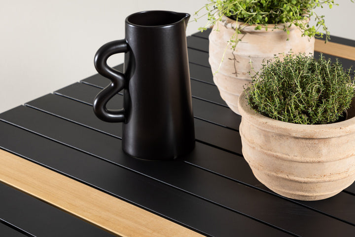 Venture Home Togo - Dining Table- Black / Teak - Allu / Teak - 200*100