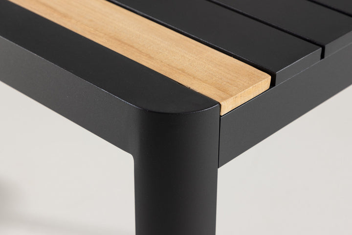 Venture Home Togo - Dining Table- Black / Teak - Allu / Teak - 200*100