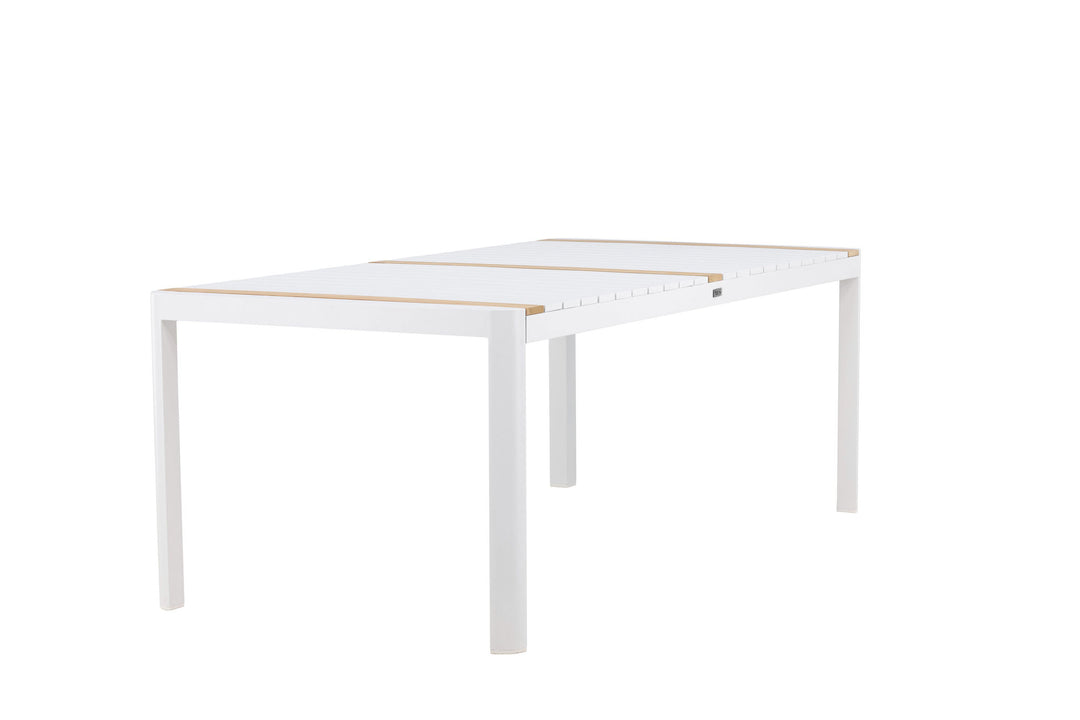 Venture Home Togo - Dining Table- White / Teak - Allu / Teak - 200*100