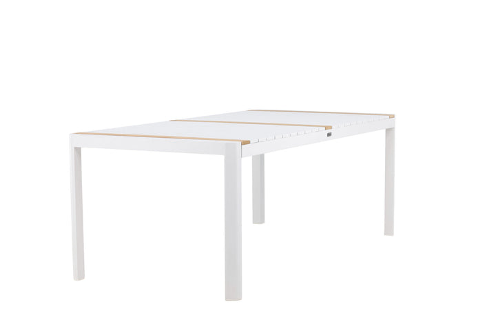Venture Home Togo - Dining Table- White / Teak - Allu / Teak - 200*100