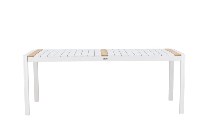 Venture Home Togo - Dining Table- White / Teak - Allu / Teak - 200*100