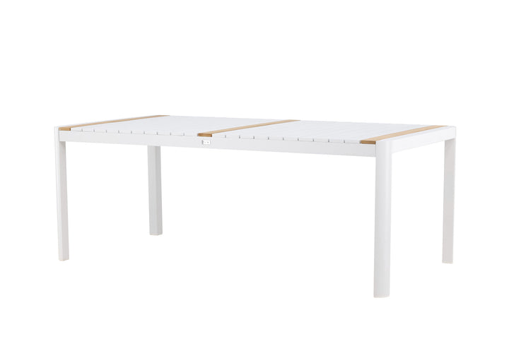 Venture Home Togo - Dining Table- White / Teak - Allu / Teak - 200*100