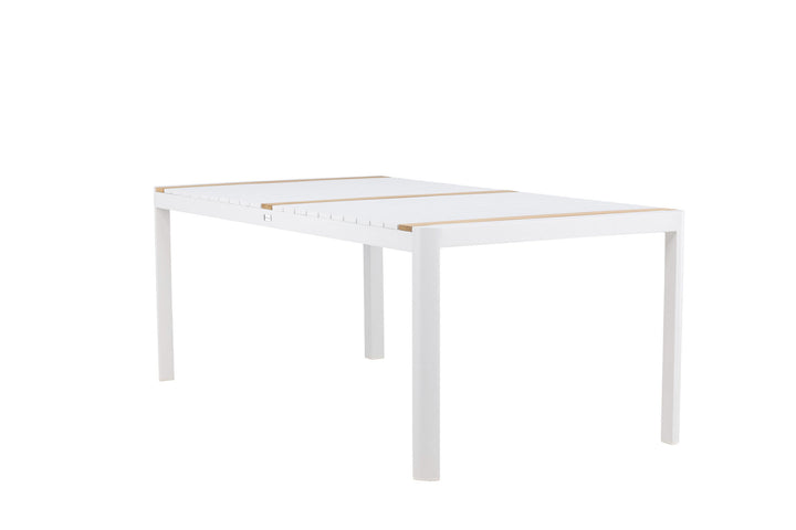 Venture Home Togo - Dining Table- White / Teak - Allu / Teak - 200*100