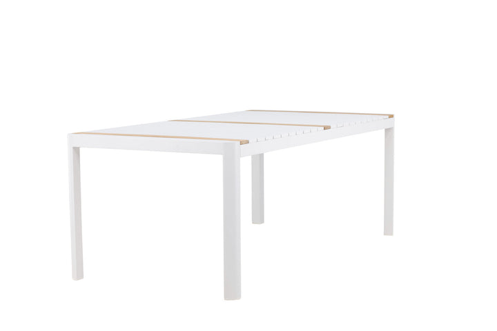Venture Home Togo - Dining Table- White / Teak - Allu / Teak - 200*100
