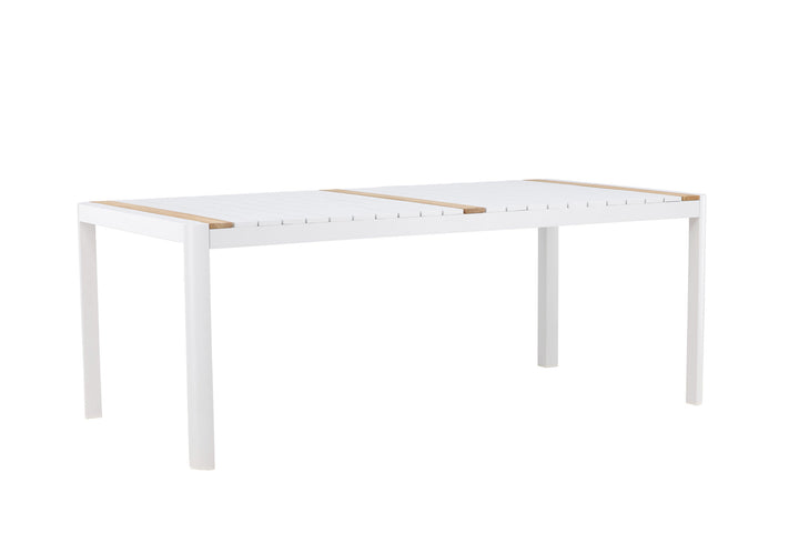 Venture Home Togo - Dining Table- White / Teak - Allu / Teak - 200*100
