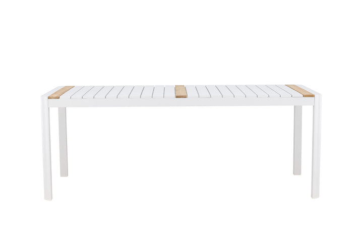 Venture Home Togo - Dining Table- White / Teak - Allu / Teak - 200*100