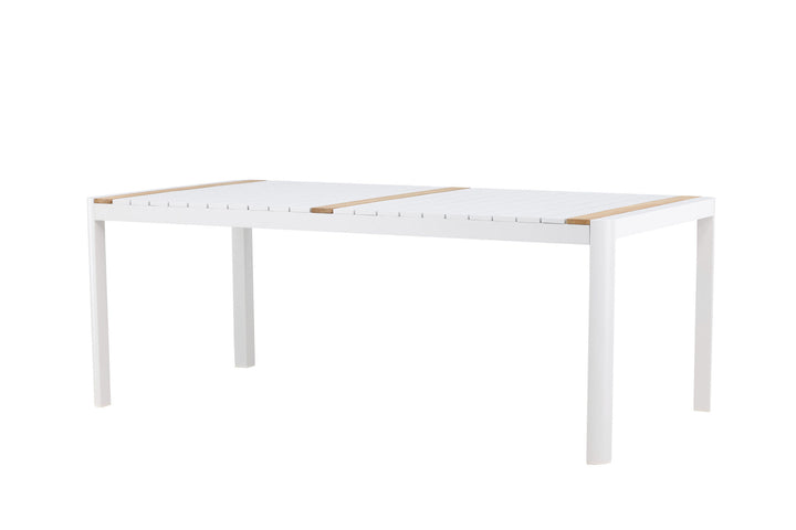 Venture Home Togo - Dining Table- White / Teak - Allu / Teak - 200*100