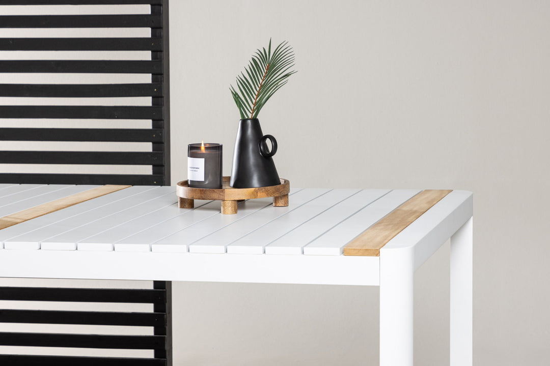 Venture Home Togo - Dining Table- White / Teak - Allu / Teak - 200*100