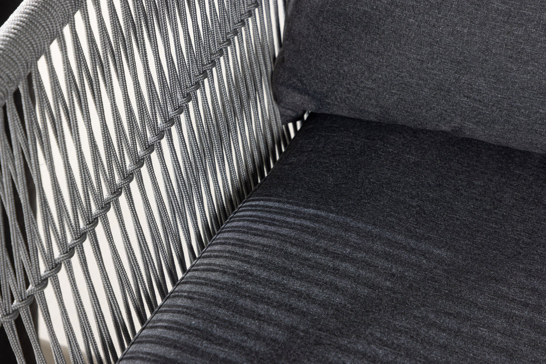 Venture Home Chania Corner sofa - Grey/Acacia