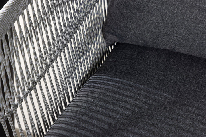 Venture Home Chania Corner sofa - Grey/Acacia