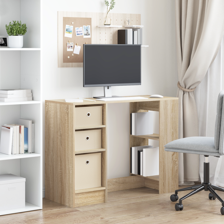 Bord med skuffe Sonoma eg 100 x 40 x 75 cm Konstrueret træ
