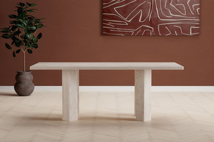 Venture Home Lillehammer Dining Table - Nature / Nature MDF w 3d-paper