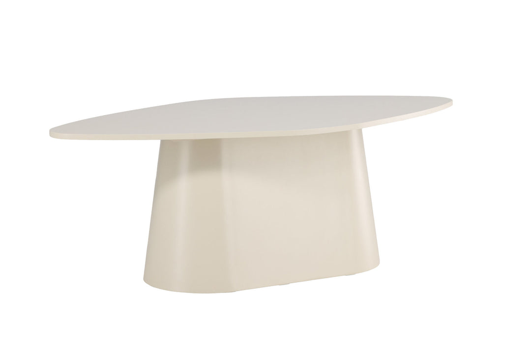 Vind Diamond Dining Table 210x110x75 cm - MDF Beige PU Lacquer Painting FSC 100%