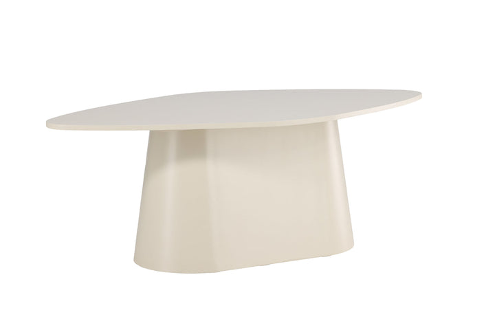 Vind Diamond Dining Table 210x110x75 cm - MDF Beige PU Lacquer Painting FSC 100%