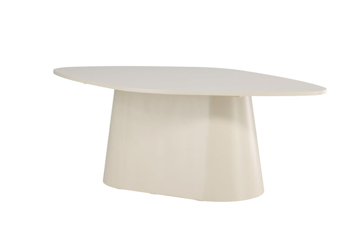 Vind Diamond Dining Table 210x110x75 cm - MDF Beige PU Lacquer Painting FSC 100%