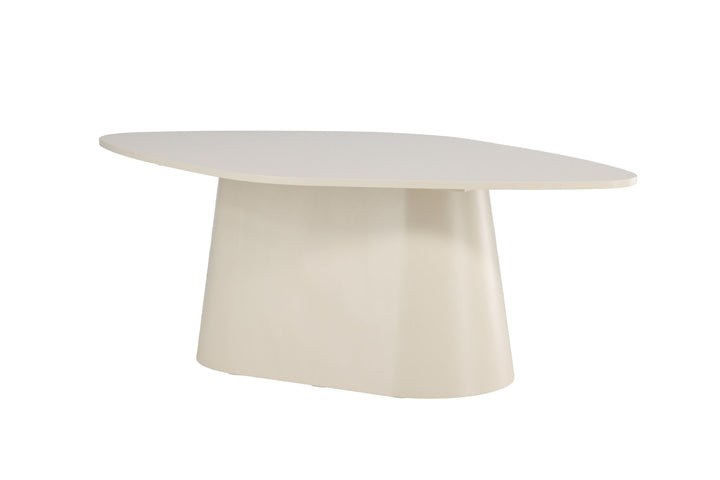 Vind Diamond Dining Table 210x110x75 cm - MDF Beige PU Lacquer Painting FSC 100%