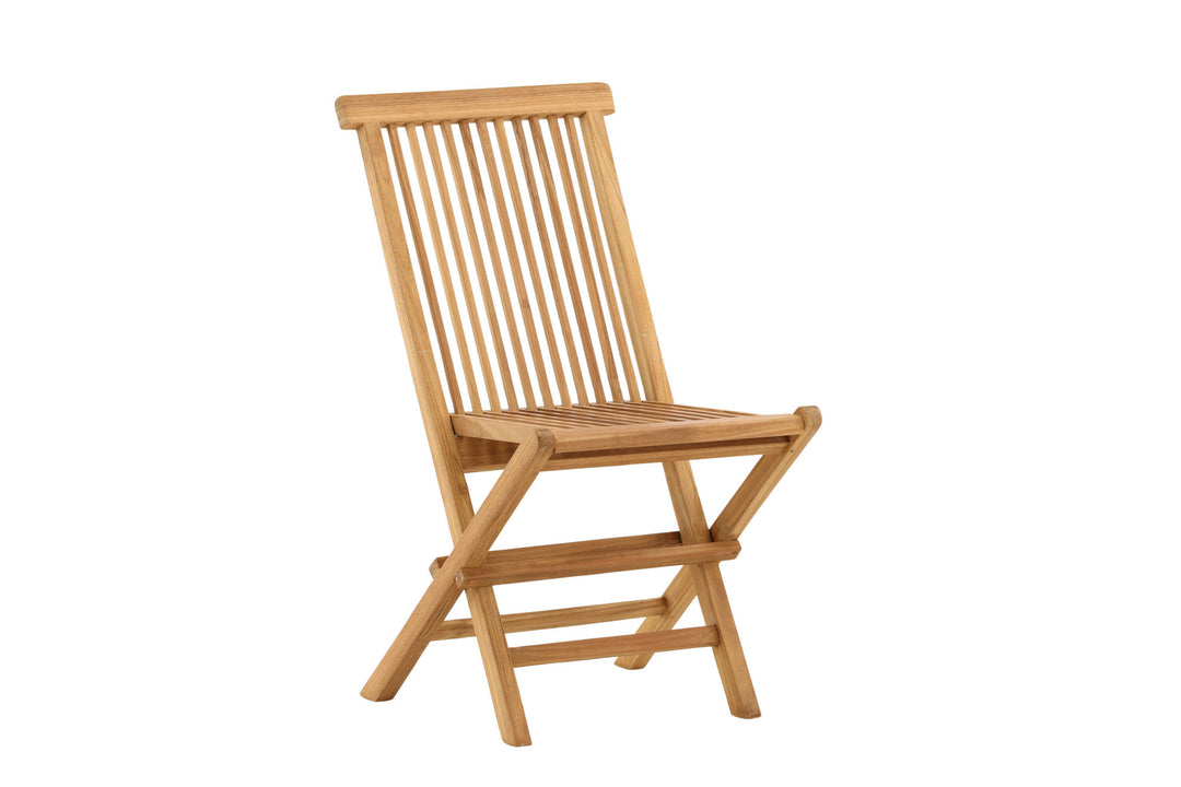 Venture Home Kenya Folding Chair W/O Armrest 2-pack - Teak