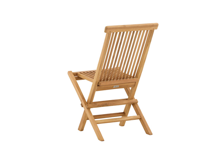 Venture Home Kenya Folding Chair W/O Armrest 2-pack - Teak