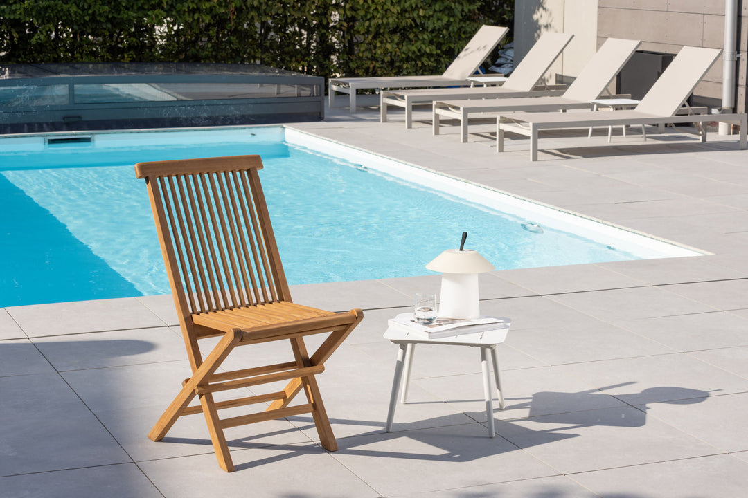 Venture Home Kenya Folding Chair W/O Armrest 2-pack - Teak