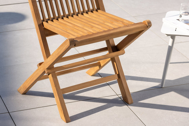 Venture Home Kenya Folding Chair W/O Armrest 2-pack - Teak