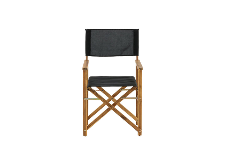 Venture Home Marion - Editors Chair 2-pack - Nature / Black - Acacia -