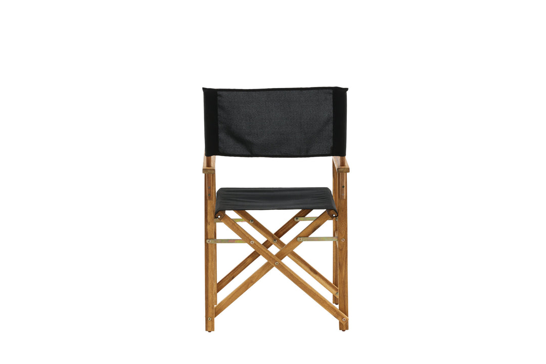 Venture Home Marion - Editors Chair 2-pack - Nature / Black - Acacia -