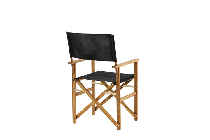 Venture Home Marion - Editors Chair 2-pack - Nature / Black - Acacia -