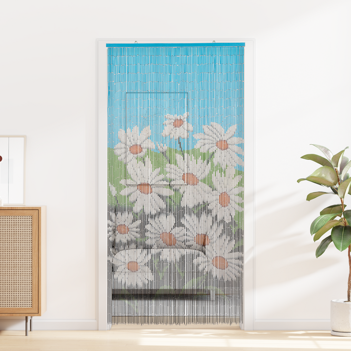 Insekt Dør Gardin flerfarvet 200 x 100 cm Bambus