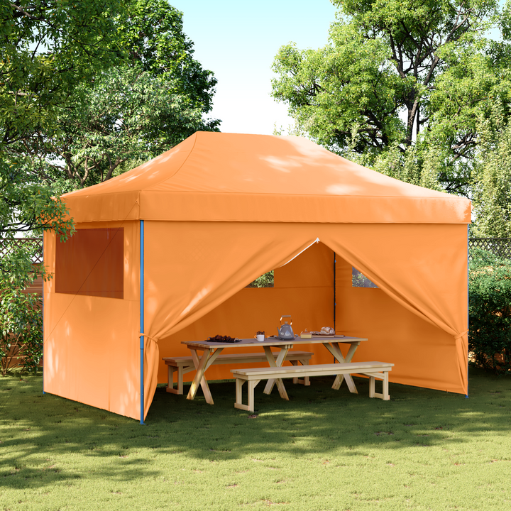Party Tent Orange 292 x 440 x 315 cm Oxford stof
