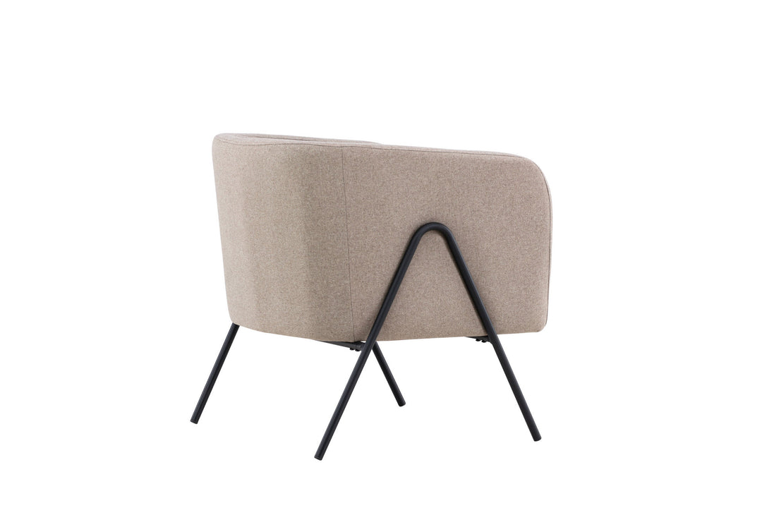 Venture Home Rika Armchair - Beige / Black