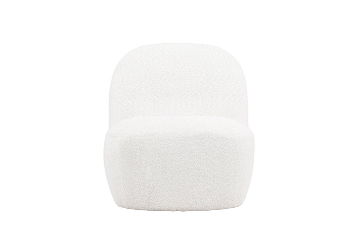 Venture Home Mahla Lounge Chair - White Boucle /