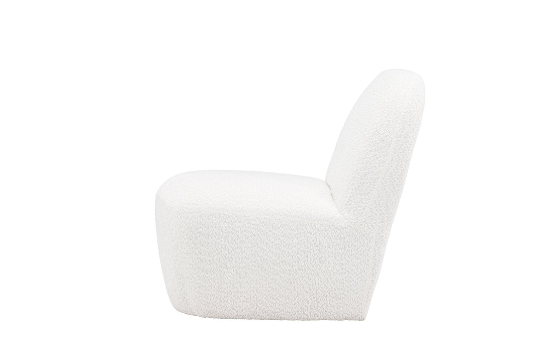 Venture Home Mahla Lounge Chair - White Boucle /