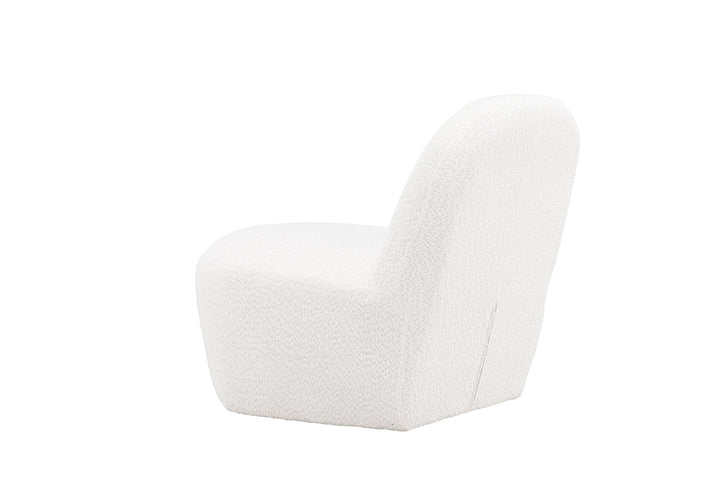 Venture Home Mahla Lounge Chair - White Boucle /