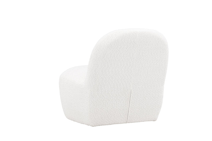 Venture Home Mahla Lounge Chair - White Boucle /