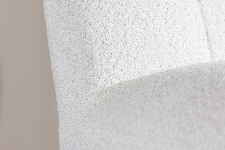 Venture Home Mahla Lounge Chair - White Boucle /