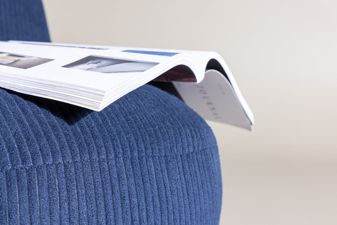 Venture Home Mahla Lounge Chair - Navy /