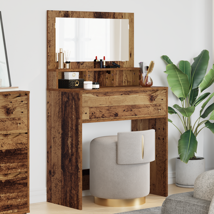 Soveværelsessminkeborde Gammelt træ 80 x 39,6 x 135 cm