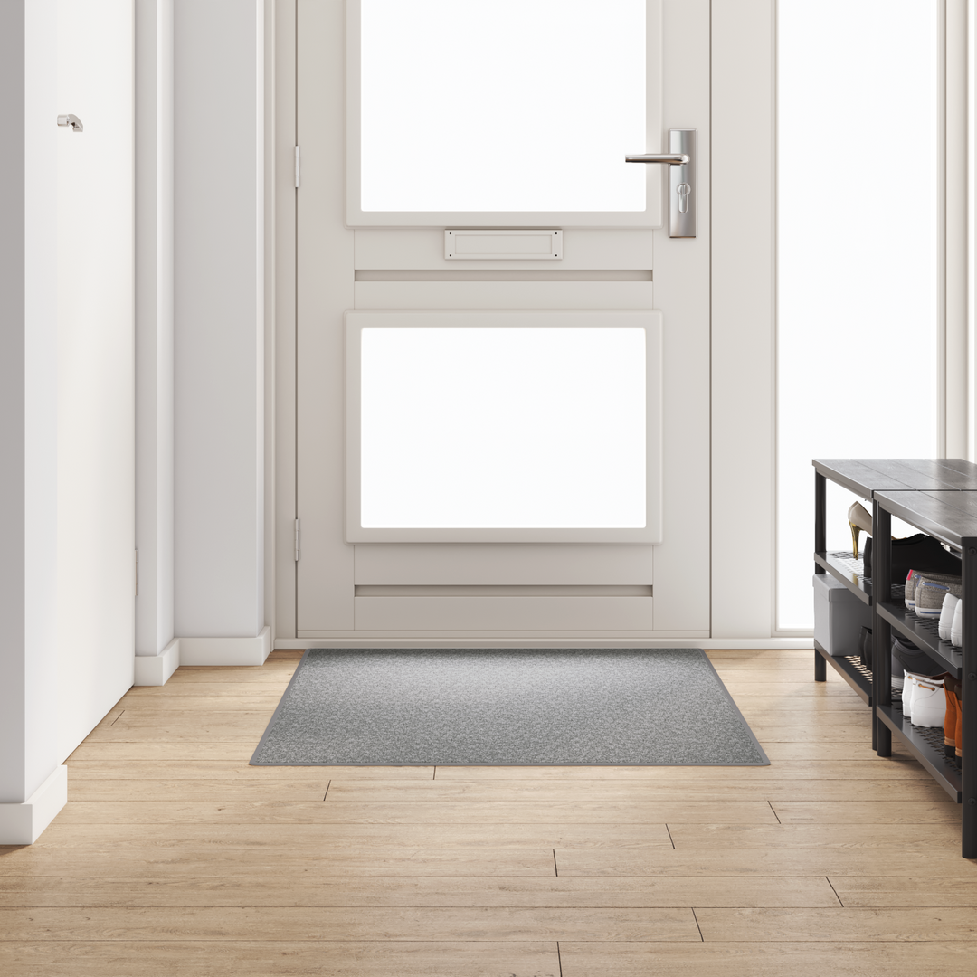 Tæppe Runner Lysegrå 100 x 150 cm 100% Polypropylen