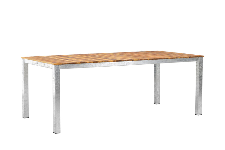 Venture Home Zenia Dining Table 200*100 - Acacia / Zink