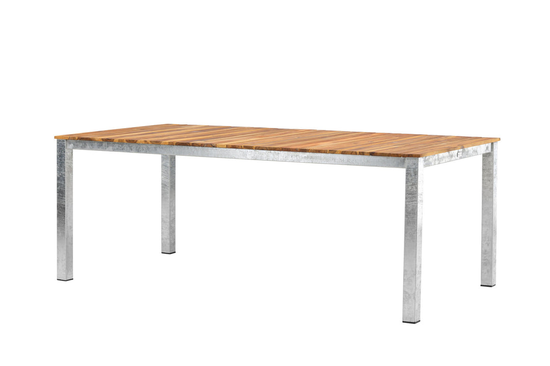 Venture Home Zenia Dining Table 200*100 - Acacia / Zink