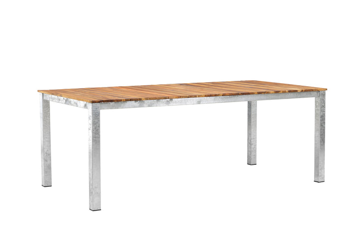Venture Home Zenia Dining Table 200*100 - Acacia / Zink