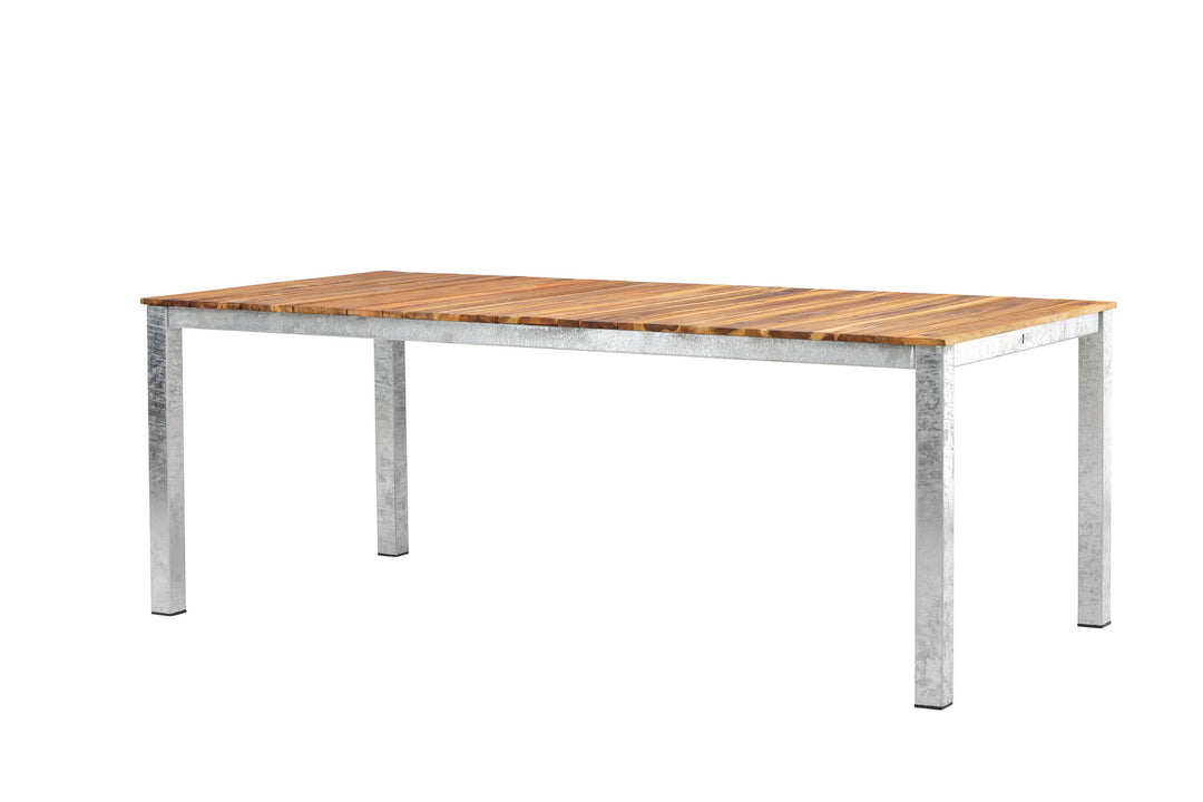Venture Home Zenia Dining Table 200*100 - Acacia / Zink