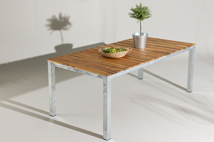 Venture Home Zenia Dining Table 200*100 - Acacia / Zink