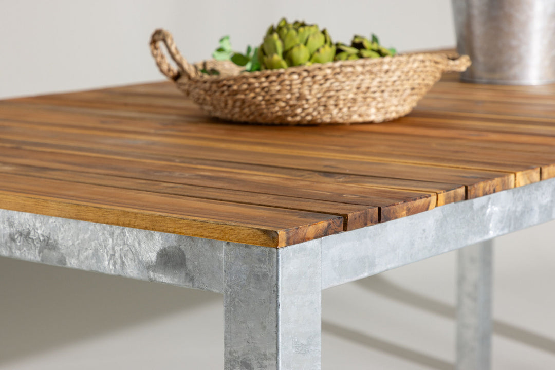 Venture Home Zenia Dining Table 200*100 - Acacia / Zink