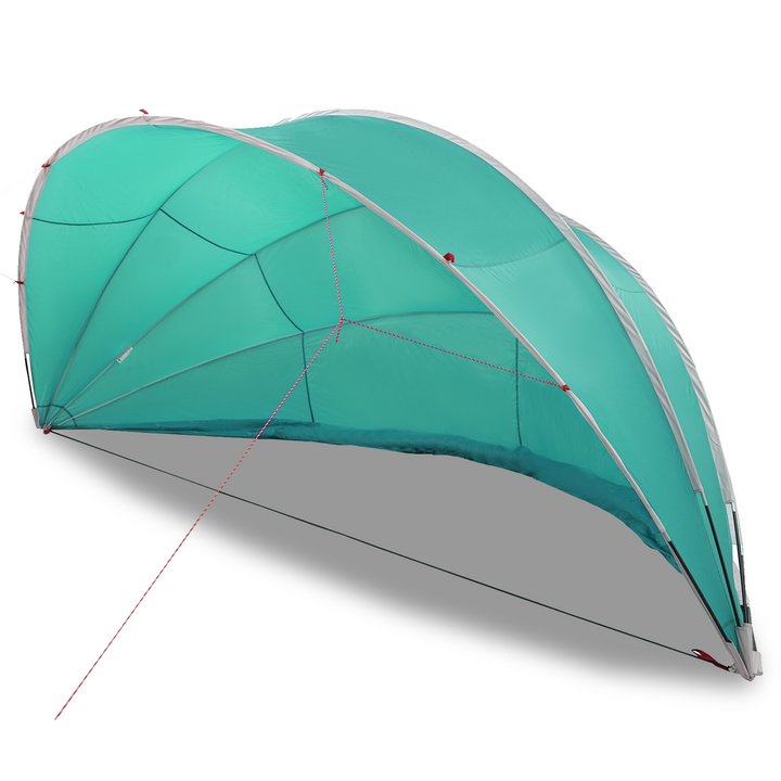 Pool Dome 430 x 430 x 210 cm 185T polyester med PU-belægning