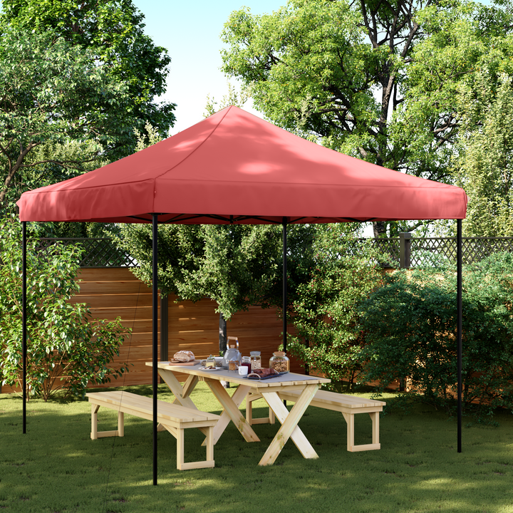 Party Tent Bordeaux 292 x 292 x 315 cm Oxford stof