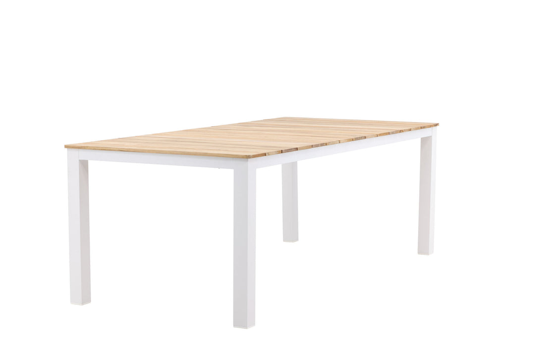 Venture Home Mexico Table 210*100 - White/Teak