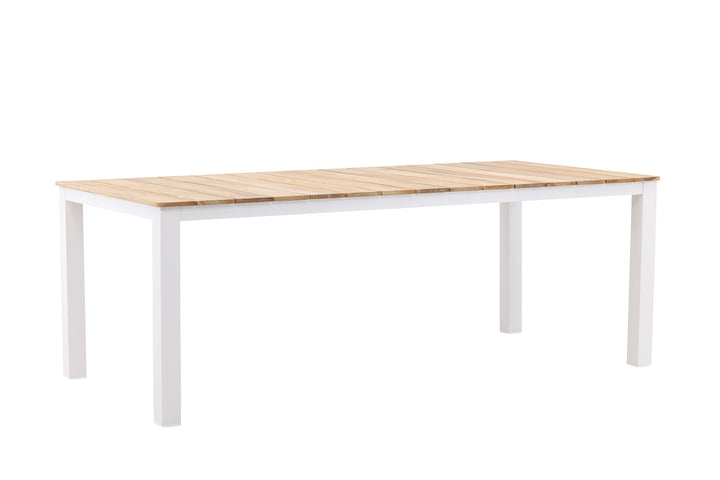 Venture Home Mexico Table 210*100 - White/Teak