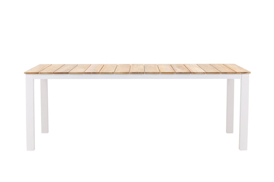 Venture Home Mexico Table 210*100 - White/Teak