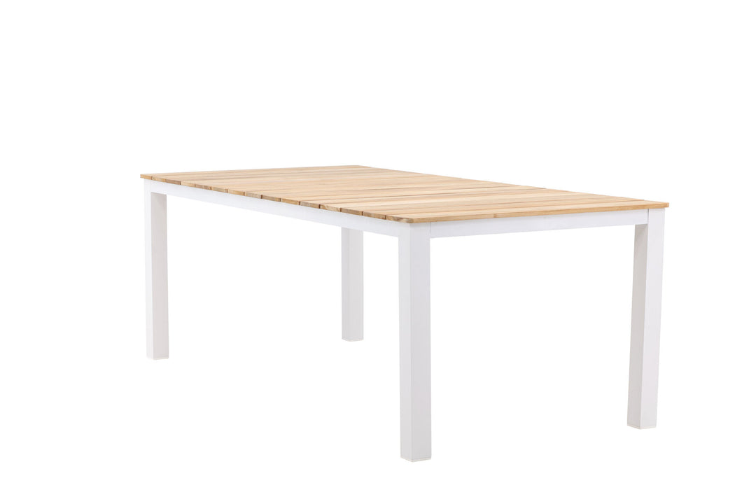 Venture Home Mexico Table 210*100 - White/Teak